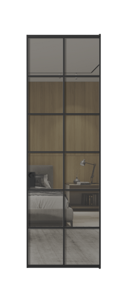 Алюминиевая дверь АЛПЛ040.05 Алюминий Черный Рефлективное серое стекло "Stopsol", калёное. Без короба чер Цена 167720 Стоимость комплекта двери включает:
1. Полотно (600/650/700/750/800/850/900/950*2000-2400 мм).
2. Короб
3. Комплект фурнитуры (2 торцевые петли и магнитный замок с ответной планкой). Фабрика дверей Волховец 8 (800) 551 43 19 Алюминиевая дверь АЛПЛ040.05 Алюминий Черный Рефлективное серое стекло "Stopsol", калёное Цена 167720 | Volhovec