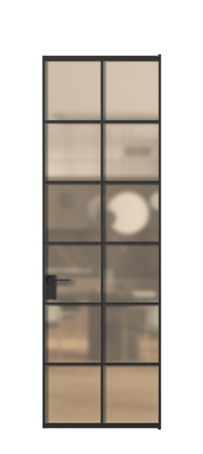 Алюминиевая дверь АЛПЛ040.05 Алюминий Черный Сатинированное оранжевое стекло, триплекс. Без короба чер Цена 136980 Стоимость комплекта двери включает:
1. Полотно (600/650/700/750/800/850/900/950*2000-2400 мм).
2. Короб
3. Комплект фурнитуры (2 торцевые петли и магнитный замок с ответной планкой). Фабрика дверей Волховец 8 (800) 551 43 19 Алюминиевая дверь АЛПЛ040.05 Алюминий Черный Сатинированное оранжевое стекло, триплекс Цена 136980 | Volhovec