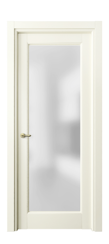 Межкомнатная дверь Toscana Rombo 6300 Бук молочно-белый Сатинированное стекло Цена 104060 ₽ | Volhovec