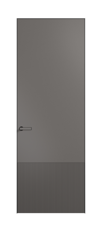 Межкомнатная дверь Velvet 8202 Матовый классический серый. Цена 71470  | Volhovec