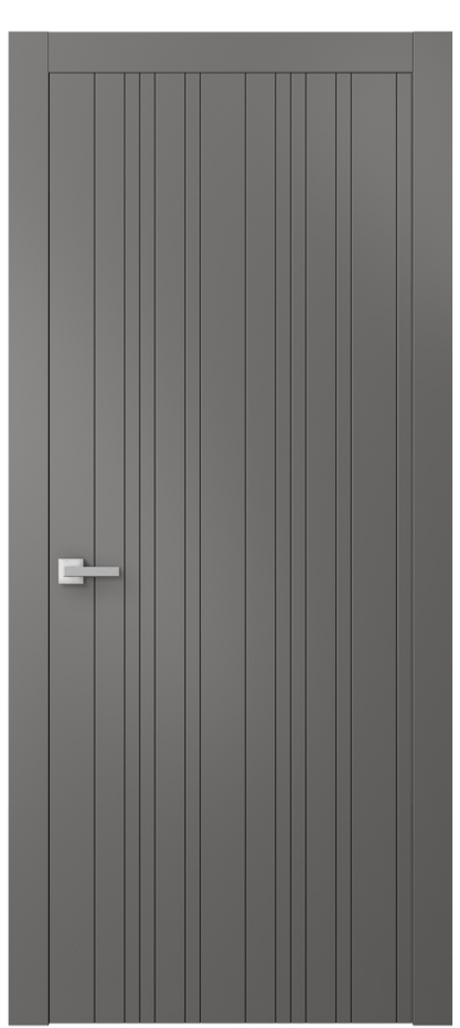 Межкомнатная дверь Linea 8051 Матовый классический серый  Цена 54560 ₽ | Volhovec