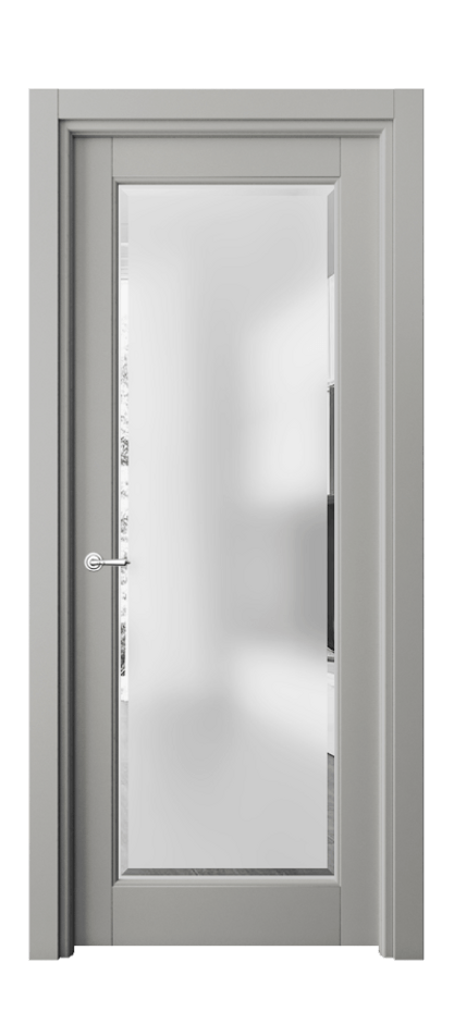 Дверь межкомнатная Toscana Elegante 6300 Бук нейтральный серый Сатинированное стекло с фацетом, 6 мм Гладкий наличник БНСР Цена 80170 ₽ Наличники уже входят в базовый комплект. Фабрика дверей Волховец 8 (800) 551 43 19 Межкомнатная дверь Toscana Elegante 6300 Бук нейтральный серый Сатинированное стекло с фацетом, 6 мм Цена 80170 ₽ | Volhovec