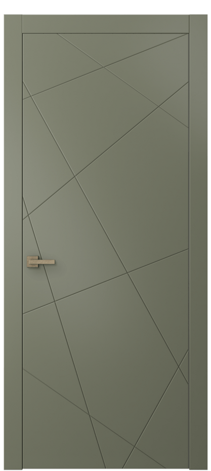 Межкомнатная дверь Linea 8048 Матовый оливковый тёмный  Цена 47780 ₽ | Volhovec