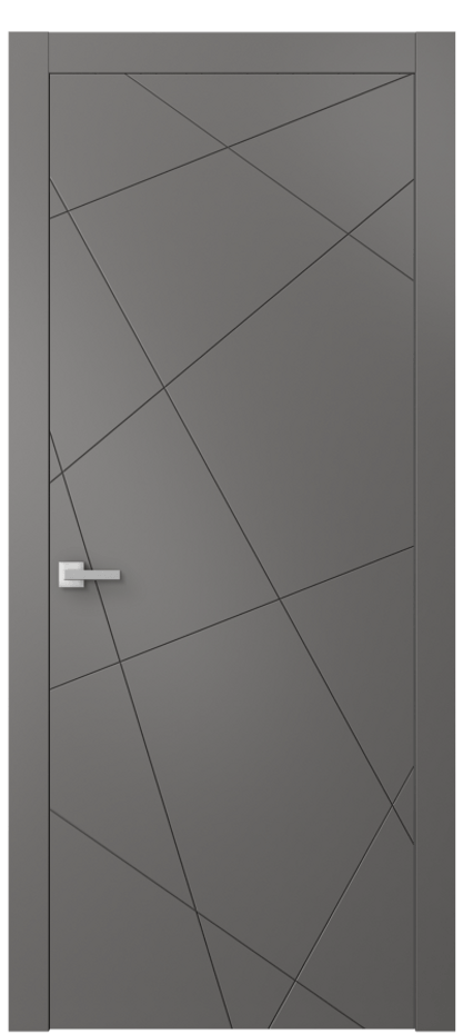 Межкомнатная дверь Linea 8048 Матовый классический серый  Цена 47780 ₽ | Volhovec