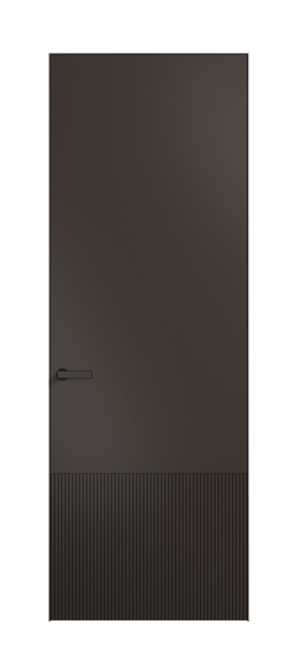 Межкомнатная дверь Velvet 8202 Матовый антрацит. Цена 83520  | Volhovec
