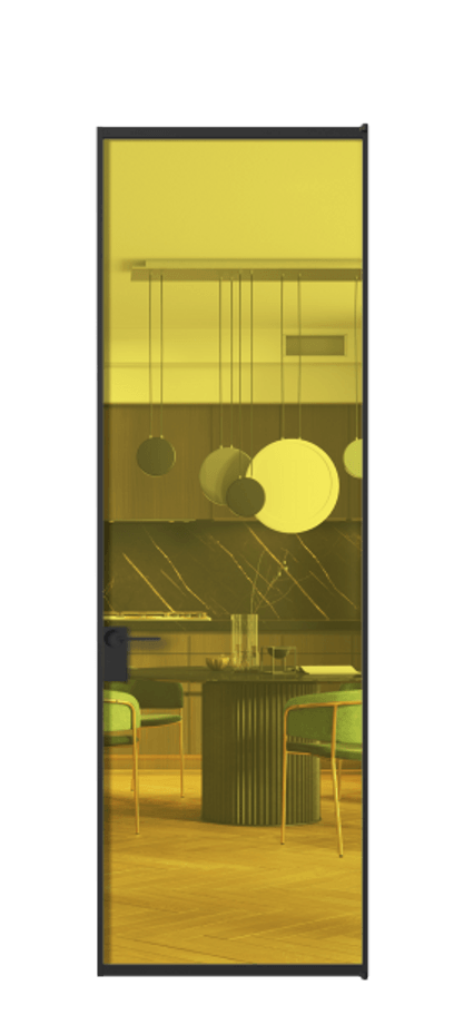 Алюминиевая дверь АЛПЛ040.01 Алюминий Черный Прозрачное жёлтое стекло, триплекс. Без короба чер Цена 127130 Стоимость комплекта двери включает:
1. Полотно (600/650/700/750/800/850/900/950*2000-2400 мм).
2. Короб
3. Комплект фурнитуры (2 торцевые петли и магнитный замок с ответной планкой). Фабрика дверей Волховец 8 (800) 551 43 19 Алюминиевая дверь АЛПЛ040.01 Алюминий Черный Прозрачное жёлтое стекло, триплекс Цена 127130 | Volhovec