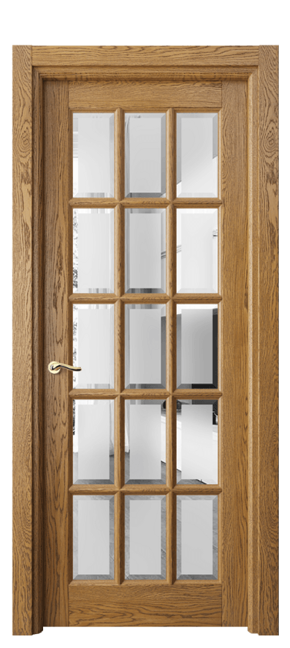 Дверь межкомнатная Лигнум 0708 Дуб медовый брашированный Сатинированное стекло с фацетом Гладкий наличник ДМД.Б Цена 194700 ₽ Наличники уже входят в базовый комплект. Фабрика дверей Волховец 8 (800) 551 43 19 Межкомнатная дверь Лигнум 0708 Дуб медовый брашированный Сатинированное стекло с фацетом Цена 194700 ₽ | Volhovec