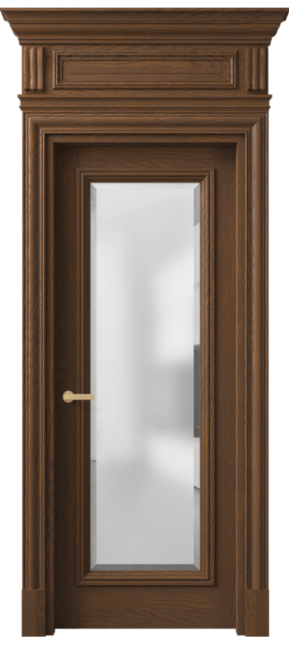 Дверь межкомнатная Antique 7300 Дуб каштановый матовый Сатинированное стекло с фацетом, 6 мм КЭП + Объёмный фриз + Карниз ДКШ.М Цена 220941 ₽ Наличники уже входят в базовый комплект. Фабрика дверей Волховец 8 (800) 551 43 19 Межкомнатная дверь Antique 7300 Дуб каштановый матовый Сатинированное стекло с фацетом, 6 мм Цена 220941 ₽ | Volhovec