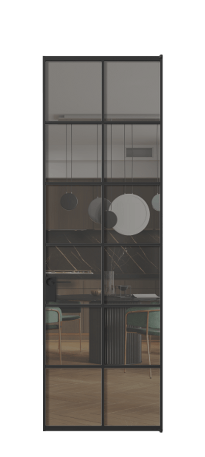 Алюминиевая дверь АЛПЛ040.05 Алюминий Черный Прозрачное серое стекло, триплекс. Без короба чер Цена 136980 Стоимость комплекта двери включает:
1. Полотно (600/650/700/750/800/850/900/950*2000-2400 мм).
2. Короб
3. Комплект фурнитуры (2 торцевые петли и магнитный замок с ответной планкой). Фабрика дверей Волховец 8 (800) 551 43 19 Алюминиевая дверь АЛПЛ040.05 Алюминий Черный Прозрачное серое стекло, триплекс Цена 136980 | Volhovec