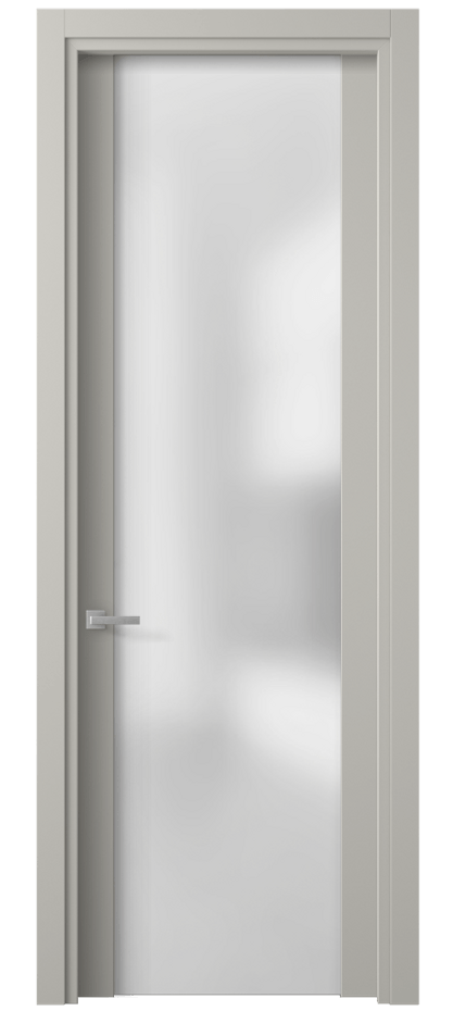 Дверь межкомнатная Planum 4114 Матовый тёплый серый Сатинированное стекло Гладкий наличник МТСР Цена 49010 ₽ Наличники уже входят в базовый комплект. Фабрика дверей Волховец 8 (800) 551 43 19 Межкомнатная дверь Planum 4114 Матовый тёплый серый Сатинированное стекло Цена 49010 ₽ | Volhovec