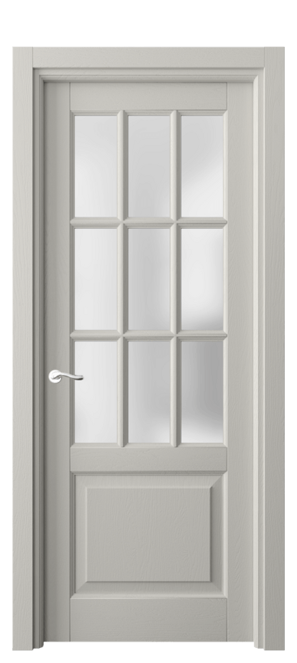 Межкомнатная дверь Лигнум 0748 Дуб тёплый серый Сатинированное стекло Цена 171820 ₽ | Volhovec
