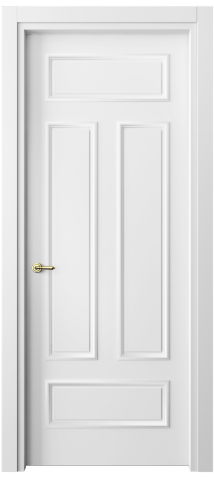 Межкомнатная дверь Paris 8143 Матовый белоснежный  Цена 89100 ₽| Volhovec