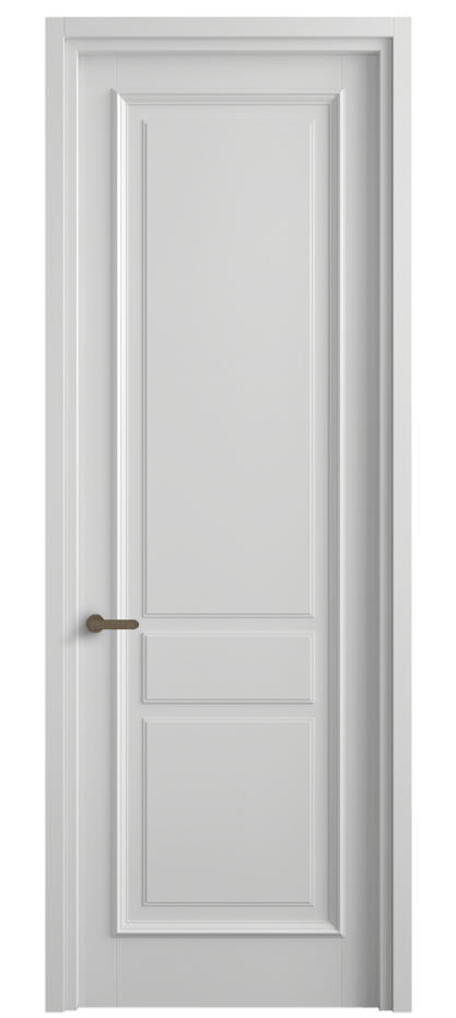 Межкомнатная дверь Шарм2 6777 Матовый белоснежный  Цена 107470 ₽ | Volhovec