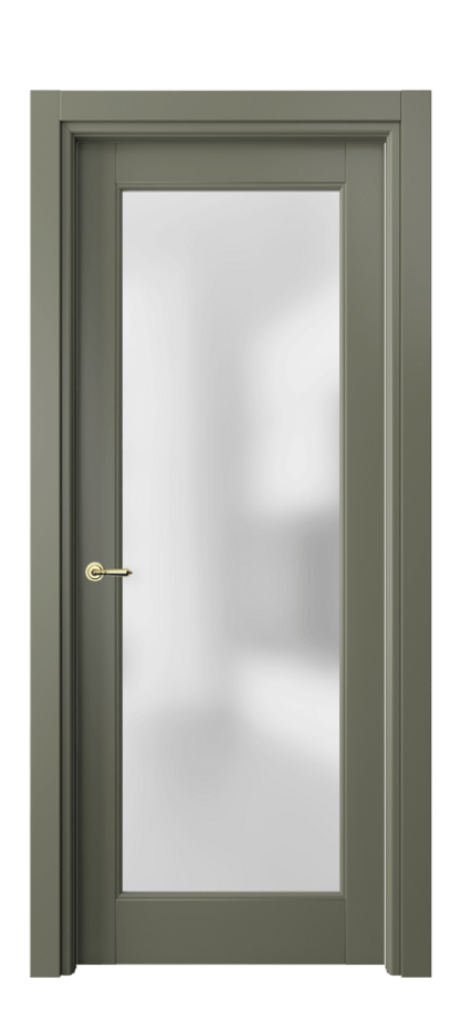 Межкомнатная дверь Toscana Rombo 6300 Бук оливковый тёмный Сатинированное стекло Цена 78410 ₽ | Volhovec