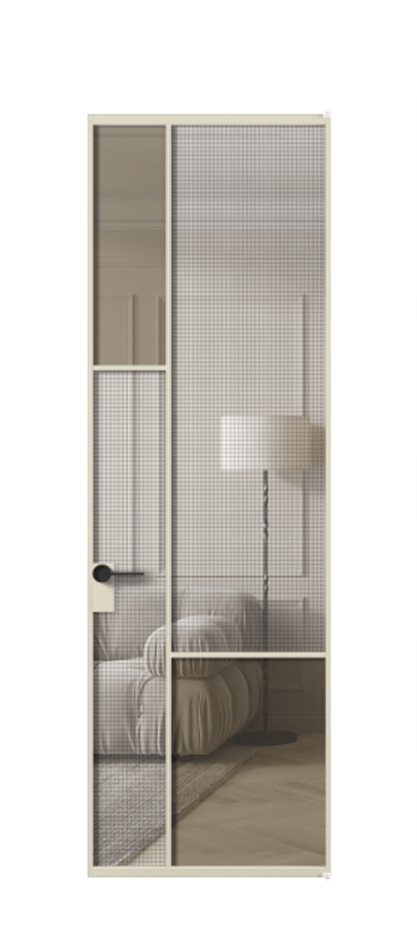 Дверь межкомнатная Mosaic АЛПЛ041.13 Алюминий бежево-серый Декоративное стекло с сеткой "Mesh silver", триплекс, 6 мм + Прозрачное бронзовое стекло, триплекс, 6 мм Без короба АБСР Цена 894070 Стоимость комплекта двери включает:
1. Полотно (600/650/700/750/800/850/900/950*2000-2400 мм).
2. Короб
3. Комплект фурнитуры (2 торцевые петли и магнитный замок с ответной планкой). Фабрика дверей Волховец 8 (800) 551 43 19 Межкомнатная дверь Mosaic АЛПЛ041.13 Алюминий бежево-серый Декоративное стекло с сеткой "Mesh silver", триплекс, 6 мм + Прозрачное бронзовое стекло, триплекс, 6 мм Цена 894070 AMD | Volhovec