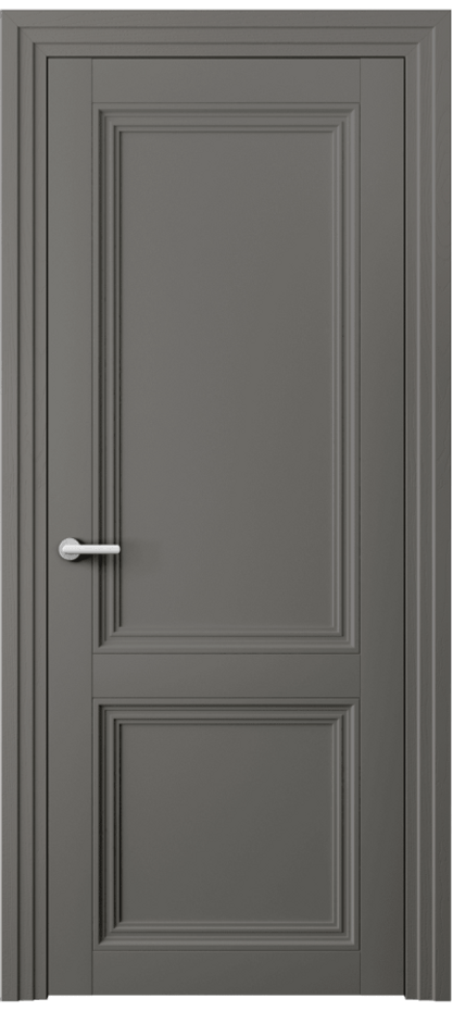Межкомнатная дверь Центро 2523 Матовый классический серый  Цена 82060 ₽ | Volhovec