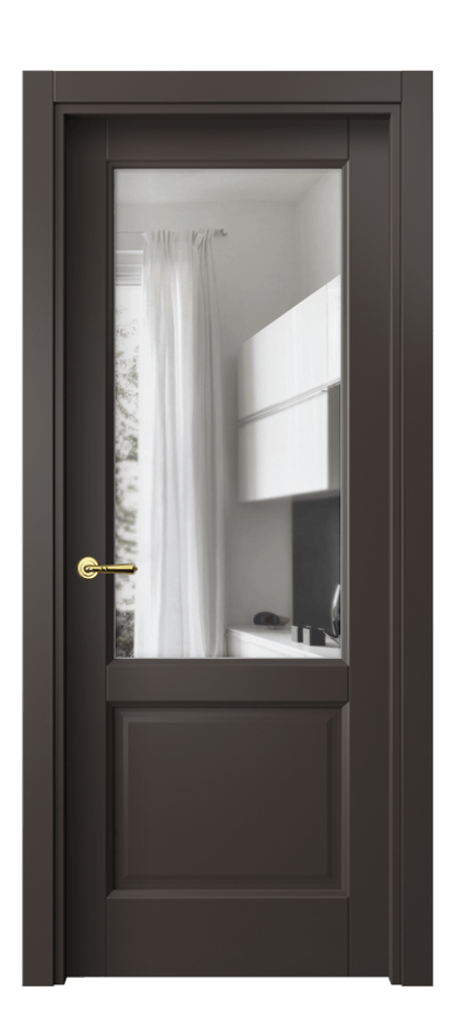 Дверь межкомнатная Galant 1422 Матовый антрацит Прозрачное стекло, 4 мм Гладкий наличник МАН Цена 43290 ₽ Наличники уже входят в базовый комплект. Фабрика дверей Волховец 8 (800) 551 43 19 Межкомнатная дверь Galant 1422 Матовый антрацит Прозрачное стекло, 4 мм Цена 43290 ₽ | Volhovec