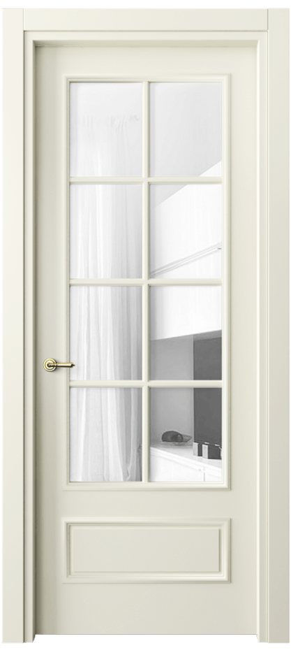 Дверь межкомнатная Paris 8112 Матовый молочно-белый Прозрачное стекло Гладкий наличник ММБ Цена 84700 ₽ Наличники уже входят в базовый комплект. Фабрика дверей Волховец 8 (800) 551 43 19 Межкомнатная дверь Paris 8112 Матовый молочно-белый Прозрачное стекло Цена 84700 ₽| Volhovec