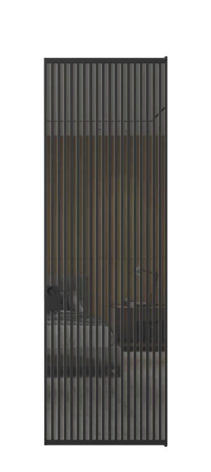 Алюминиевая дверь АЛПЛ040.06 Алюминий Черный Рефлективное серое стекло "Stopsol", калёное, 6 мм. Без короба чер Цена 238690 Стоимость комплекта двери включает:
1. Полотно (600/650/700/750/800/850/900/950*2000-2400 мм).
2. Короб
3. Комплект фурнитуры (2 торцевые петли и магнитный замок с ответной планкой). Фабрика дверей Волховец 8 (800) 551 43 19 Алюминиевая дверь АЛПЛ040.06 Алюминий Черный Рефлективное серое стекло "Stopsol", калёное, 6 мм Цена 238690 | Volhovec