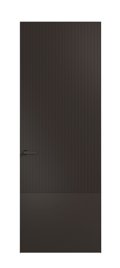 Межкомнатная дверь Velvet 8203 Матовый антрацит. Цена 83520  | Volhovec