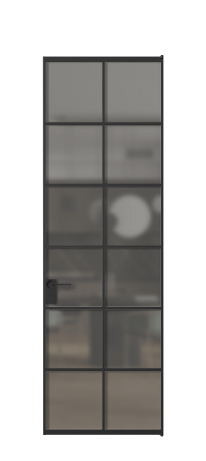 Алюминиевая дверь АЛПЛ040.05 Алюминий Черный Сатинированное серое стекло, триплекс. Без короба чер Цена 136980 Стоимость комплекта двери включает:
1. Полотно (600/650/700/750/800/850/900/950*2000-2400 мм).
2. Короб
3. Комплект фурнитуры (2 торцевые петли и магнитный замок с ответной планкой). Фабрика дверей Волховец 8 (800) 551 43 19 Алюминиевая дверь АЛПЛ040.05 Алюминий Черный Сатинированное серое стекло, триплекс Цена 136980 | Volhovec