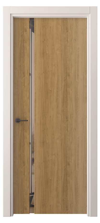 Межкомнатная дверь Freedom 4222 Грецкий орех Двустороннее бронзовое зеркало, триплекс Цена 47080 ₽ | Volhovec