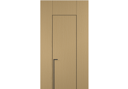 Панели для отделки стен Стеновая панель в древесной отделке Дуб песочный рифт. Цвет Дуб песочный рифт. Материал Мультишпон. Коллекция Древесные отделки. Картинка.