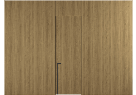 Панели для отделки стен Стеновая панель в искусственной отделке Грецкий орех. Цвет Грецкий орех. Материал Ламинатин. Коллекция Искусственные отделки. Картинка.
