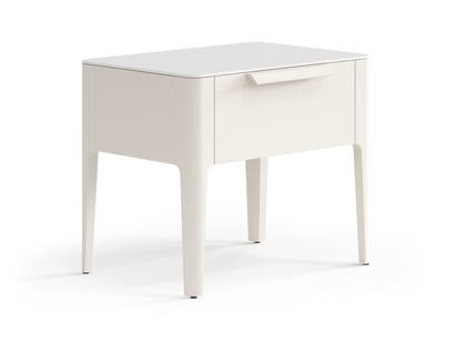 Мебель Тумба прикроватная Piega 1 ящик. Цвет Матовый облачно-серый. Материал Гладкая эмаль. Коллекция Тумба прикроватная Piega 1 ящик. Фото. Мебель Тумба прикроватная Piega 1 ящик. Цвет Матовый облачно-серый. Материал Гладкая эмаль. Коллекция Тумба прикроватная Piega 1 ящик. Картинка.