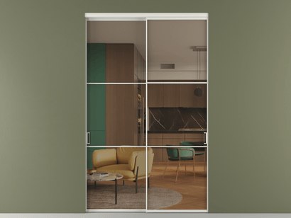 Алюминевая перегородка АЛПР 040.03_АСР_Бронза триплекс_new. Цвет Алюминий серый. Материал Алюминий в эмали. Коллекция Перегородка Formato внутри проёма двустворчатая. Фото. Алюминевая перегородка АЛПР 040.03_АСР_Бронза триплекс_new. Цвет Алюминий серый. Материал Алюминий в эмали. Коллекция Перегородка Formato внутри проёма двустворчатая. Картинка.