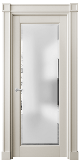 Дверь межкомнатная 6300 БОС САТ-Ф. Цвет Бук облачный серый. Материал Массив бука эмаль. Коллекция Toscana Plano. Картинка.