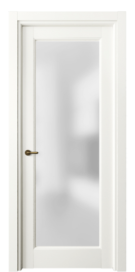 Дверь межкомнатная 6300 МЖМ САТ. Цвет Матовый жемчужный. Материал Гладкая эмаль. Коллекция Тоскана Литера. Картинка.