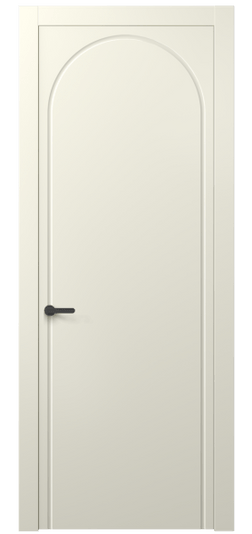 Дверь межкомнатная 8647 ММБ. Цвет Матовый молочно-белый. Материал Гладкая эмаль. Коллекция Alba. Картинка.
