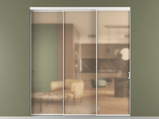 Алюминевая перегородка АЛПР 040.01_АБЛ_САТ ОРАНЖ_new. Цвет Алюминий белоснежный. Материал Алюминий в эмали. Коллекция Перегородка Formato внутри проёма 3 створки с синхронным механизмом. Фото. Алюминевая перегородка АЛПР 040.01_АБЛ_САТ ОРАНЖ_new. Цвет Алюминий белоснежный. Материал Алюминий в эмали. Коллекция Перегородка Formato внутри проёма 3 створки с синхронным механизмом. Картинка.