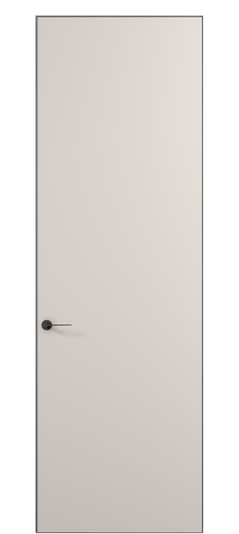 Дверь межкомнатная 0010 АКП СТТБ. Цвет Софт-тач тёплый-белый. Материал Полипропилен. Коллекция Planum Pro. Картинка.