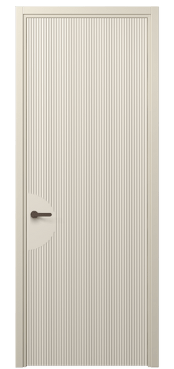Дверь межкомнатная 8624 МБСР. Цвет Матовый бежево-серый. Материал Гладкая эмаль. Коллекция Dune. Картинка.