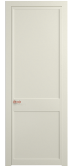 Дверь межкомнатная 7521 ММБ. Цвет Матовый молочно-белый. Материал Гладкая эмаль. Коллекция Софтформ. Картинка.