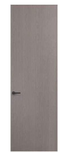 Дверь межкомнатная 0017 ДДМ. Цвет Дуб дымчатый. Материал Шпон ценных пород. Коллекция Select. Картинка.