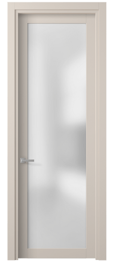 Дверь межкомнатная 2102 ПЭПБ САТ. Цвет ПЭТ пудровый бежевый. Материал ПЭТ. Коллекция Planum. Картинка.