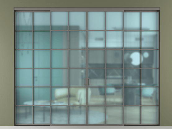 Алюминевая перегородка АЛПР 040.05_АКЛС_САТ ГОЛ_new. Цвет Алюминий классический серый. Материал Алюминий в эмали. Коллекция Перегородка Formato внутри проёма 4 створки. Фото. Алюминевая перегородка АЛПР 040.05_АКЛС_САТ ГОЛ_new. Цвет Алюминий классический серый. Материал Алюминий в эмали. Коллекция Перегородка Formato внутри проёма 4 створки. Картинка.