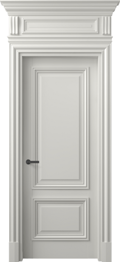 Дверь межкомнатная 7303 БС. Цвет Бук серый. Материал Массив бука эмаль. Коллекция Antique. Картинка.