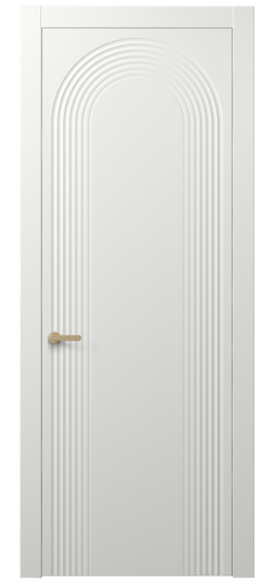 Дверь межкомнатная АКП 8648 МССР. Цвет Матовый светло-серый. Материал Гладкая эмаль. Коллекция Alba. Картинка.
