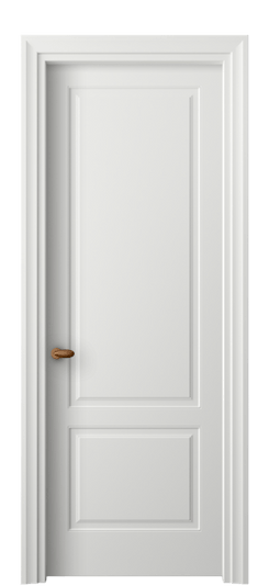 Дверь межкомнатная 8551 МССР. Цвет Матовый светло-серый. Материал Гладкая эмаль. Коллекция Esse. Картинка.