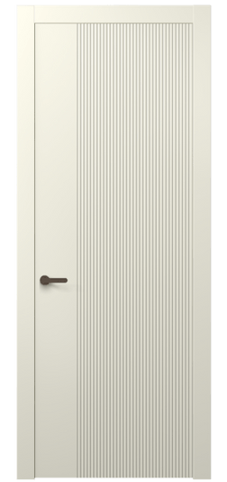 Дверь межкомнатная АКП 8623 ММБ. Цвет Матовый молочно-белый. Материал Гладкая эмаль. Коллекция Dune. Картинка.