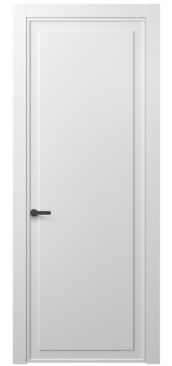 Дверь межкомнатная АКП 8602 МБЛ. Цвет Матовый белоснежный. Материал Гладкая эмаль. Коллекция Frame. Картинка.