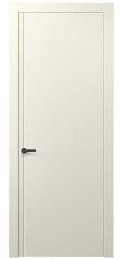Дверь межкомнатная 8644 ММБ . Цвет Матовый молочно-белый. Материал Гладкая эмаль. Коллекция Alba. Картинка.