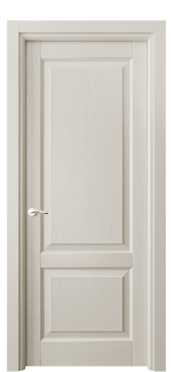 Дверь межкомнатная 0741 ДОС. Цвет Дуб облачный серый. Материал Массив дуба эмаль. Коллекция Лигнум. Картинка.