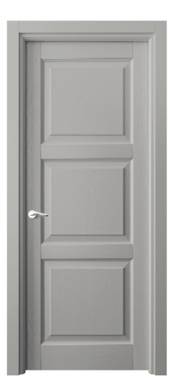 Дверь межкомнатная 0731 ДНСР. Цвет Дуб нейтральный серый. Материал Массив дуба эмаль. Коллекция Lignum. Картинка.