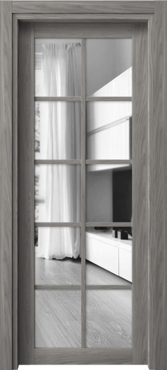 Дверь межкомнатная 2106 ИМЯ ДВ ЗЕР. Цвет Имбирный ясень. Материал Ciplex ламинатин. Коллекция Neo. Картинка.