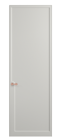 Дверь межкомнатная 7502 МСР. Цвет Матовый серый. Материал Гладкая эмаль. Коллекция Softform. Картинка.